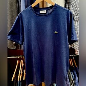 Lacoste Men's Classic Navy Tee